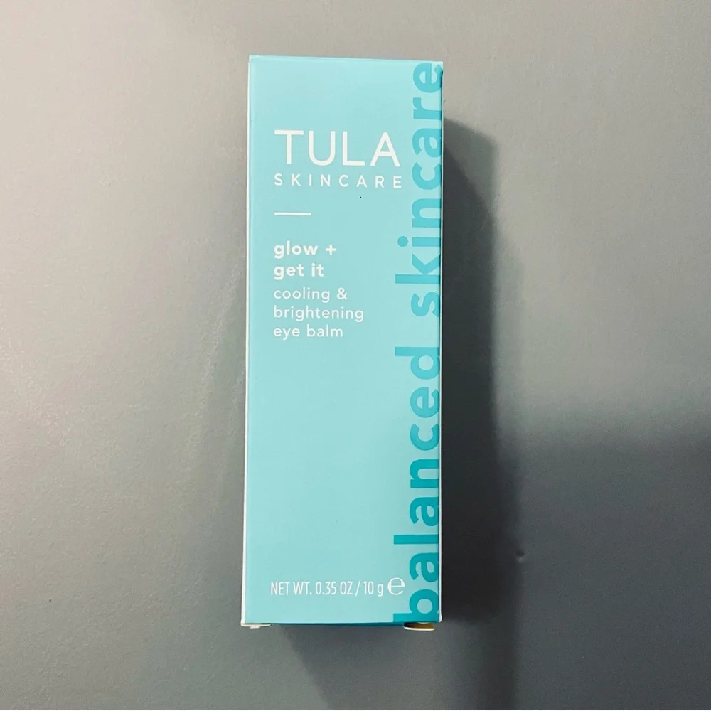 NEW Tula Eye Balm Glow and Get It